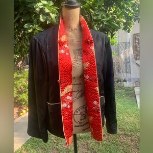 Authentic VINTAGE traditional Chinese Reversible jacket